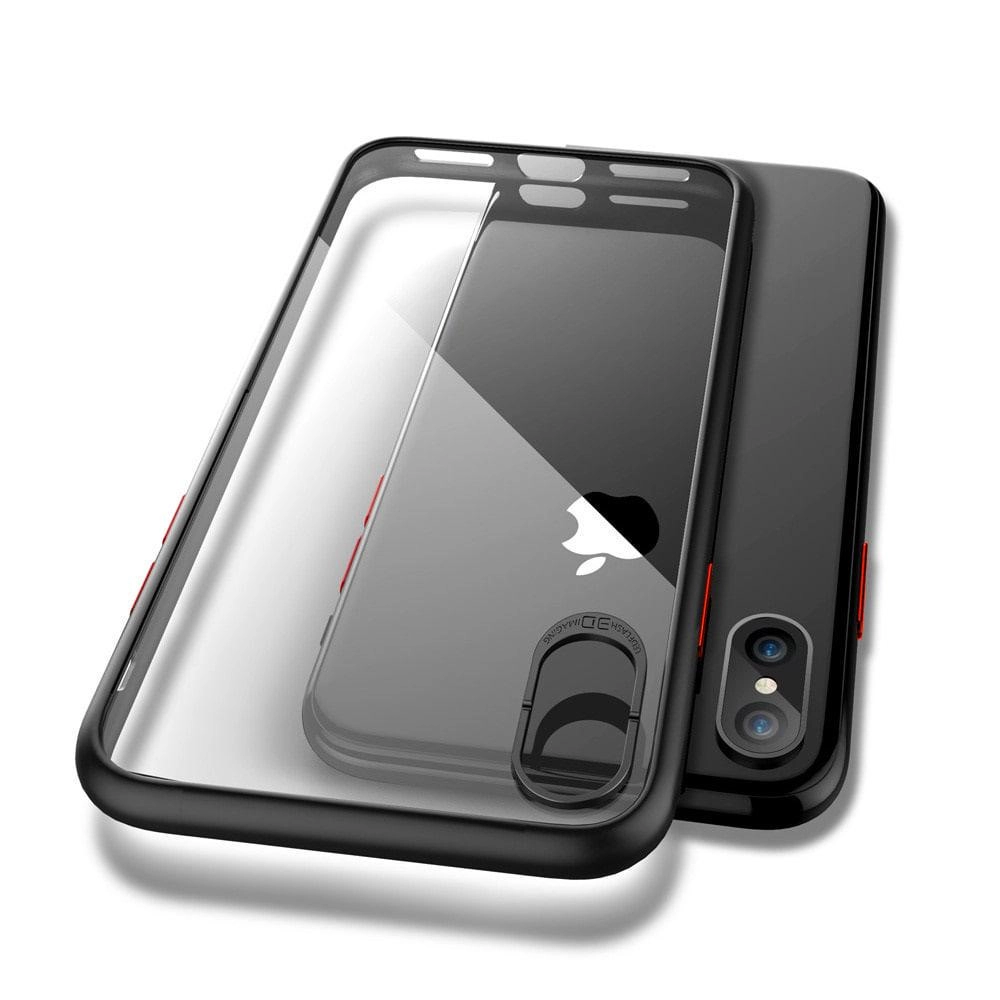 Противоударный чехол для Iphone X/Xs Black купить