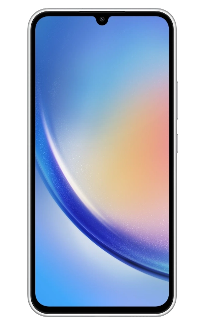 Смартфон Samsung Galaxy A34 8/256GB Серебристый недорого