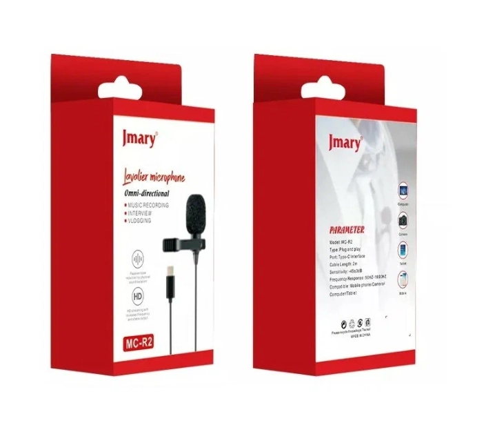 Микрофон Jmary MC-R2 Чёрный в Узбекистане