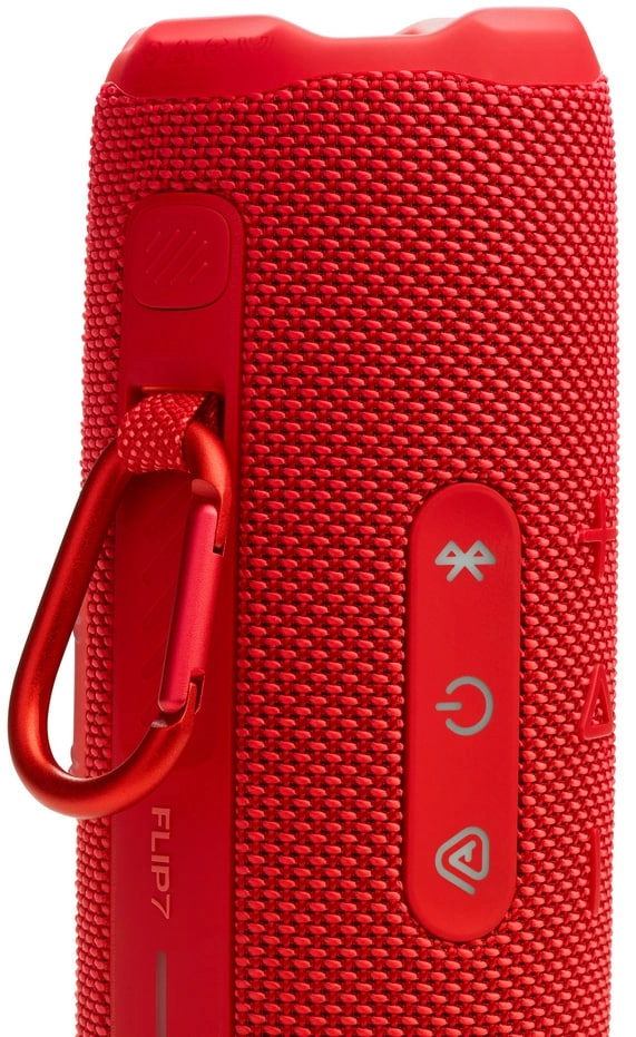 JBL Flip 7 portativ akustikasi, Red yetkazib berish