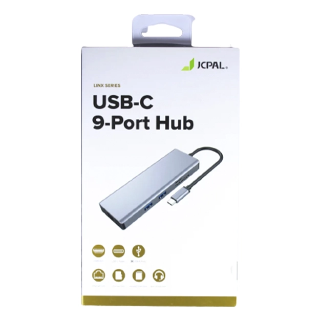 Многофункциональный адаптер Jcpal USB-C 9-Port Hub цена