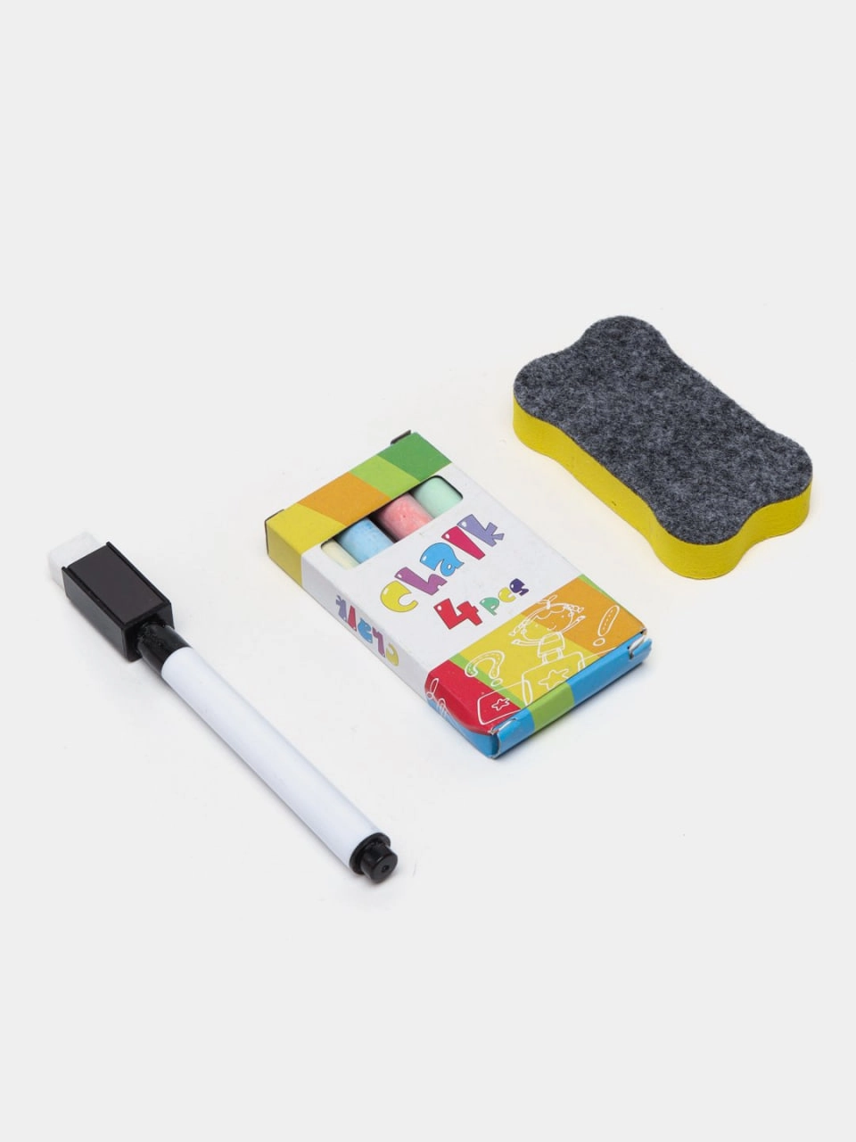 Ko‘p funksiyali doska, WordPad chizish uchun molbert, ikki tomonlama, 65.5x34.5 sm onlayn