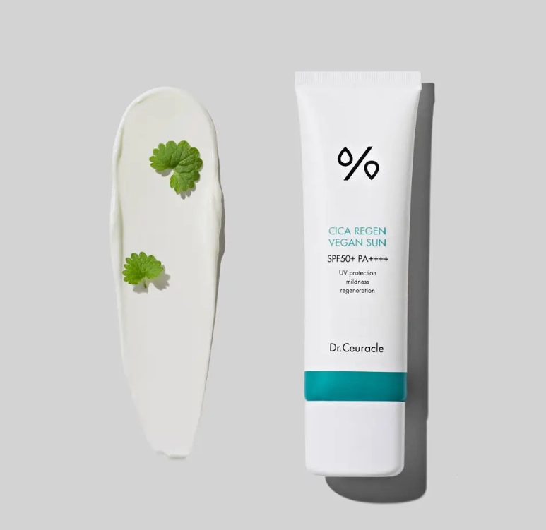 Dr.Ceuracle Cica Regen Vegan Sun SPF 50+ PA++++ quyoshdan saqlovchi kremi, 50 ml O'zbekistonda