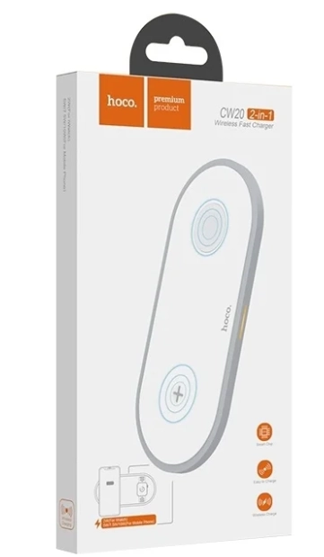 Hoco CW20 Wisdom simsiz zaryadlovchisi O'zbekistonda