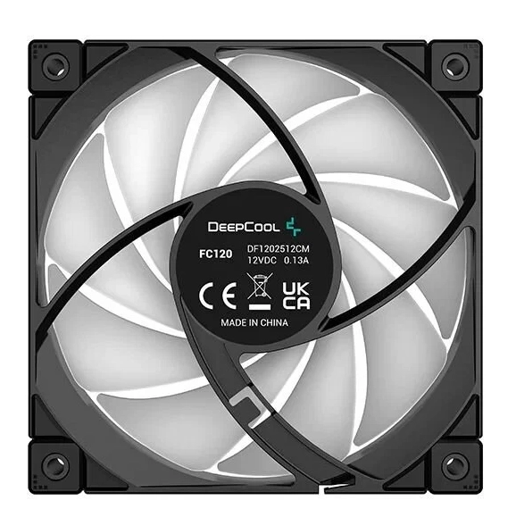 Deepcool FC120 Black korpus ventilyatori O'zbekistonda