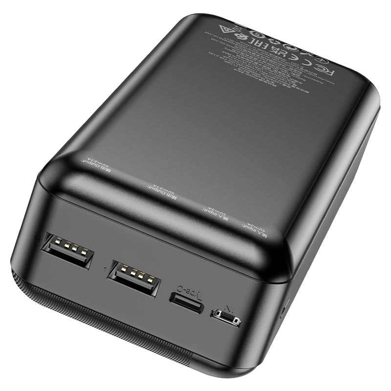Powerbank Borofone BJ27B 30000mAh qora tashqi akkumulyatori arzon