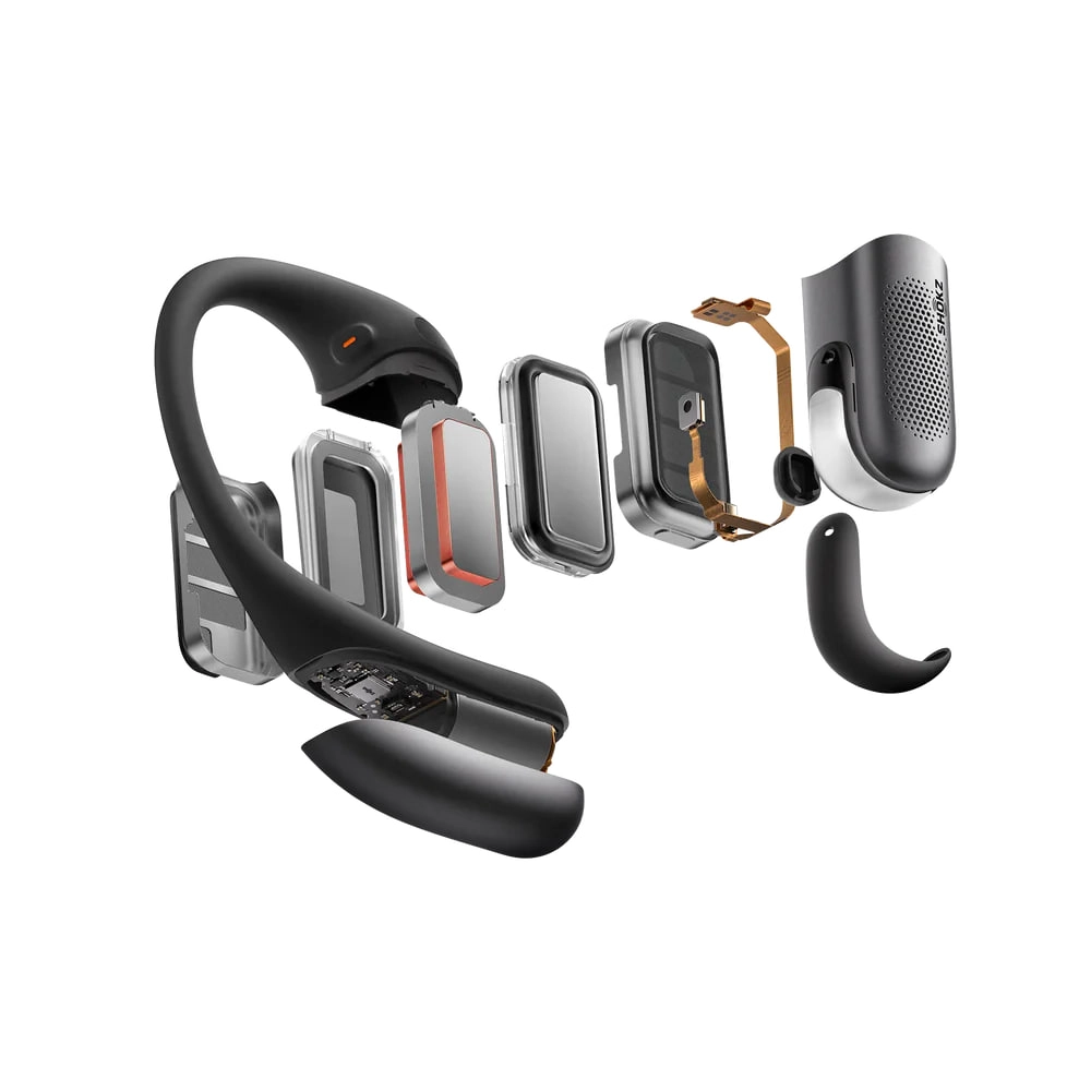 Shokz OpenFit Pro Black sport uchun simsiz TWS quloqchinlari O'zbekistonda