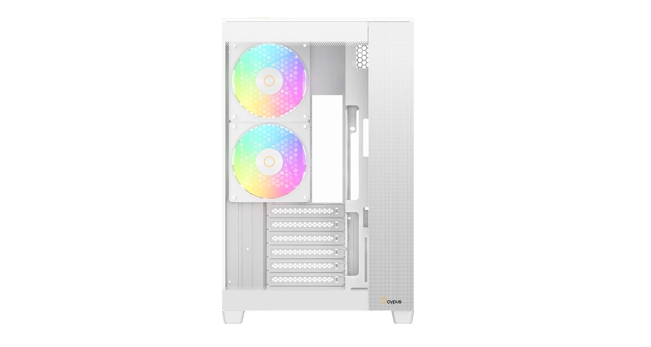 Kompyuter korpusi Ocypus Delta C74 WH ARGB arzon