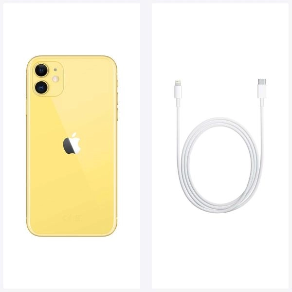 Смартфон iPhone 11 64GB Yellow онлайн
