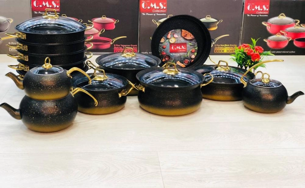 Набор кухонной посуды OMS Collection 3045 (9 предметов) недорого