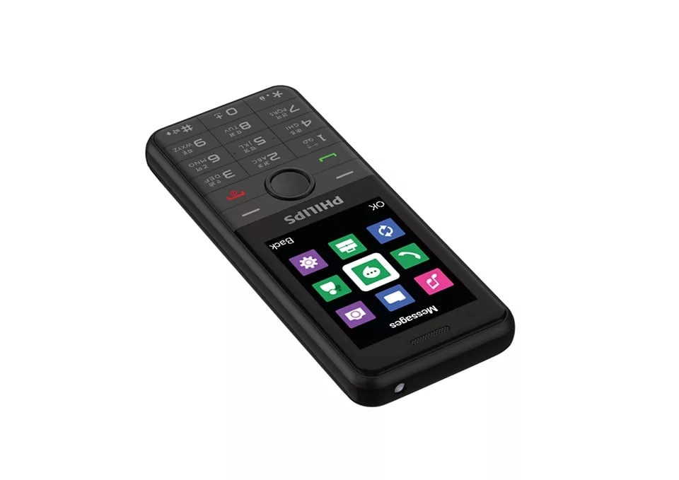 Телефон Philips Xenium E172 черный цена