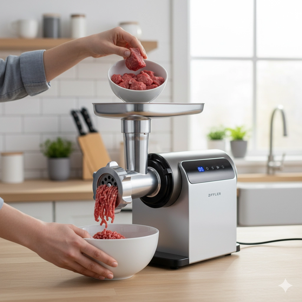 Ziffler GM-01 go‘sht maydalagichi O'zbekistonda