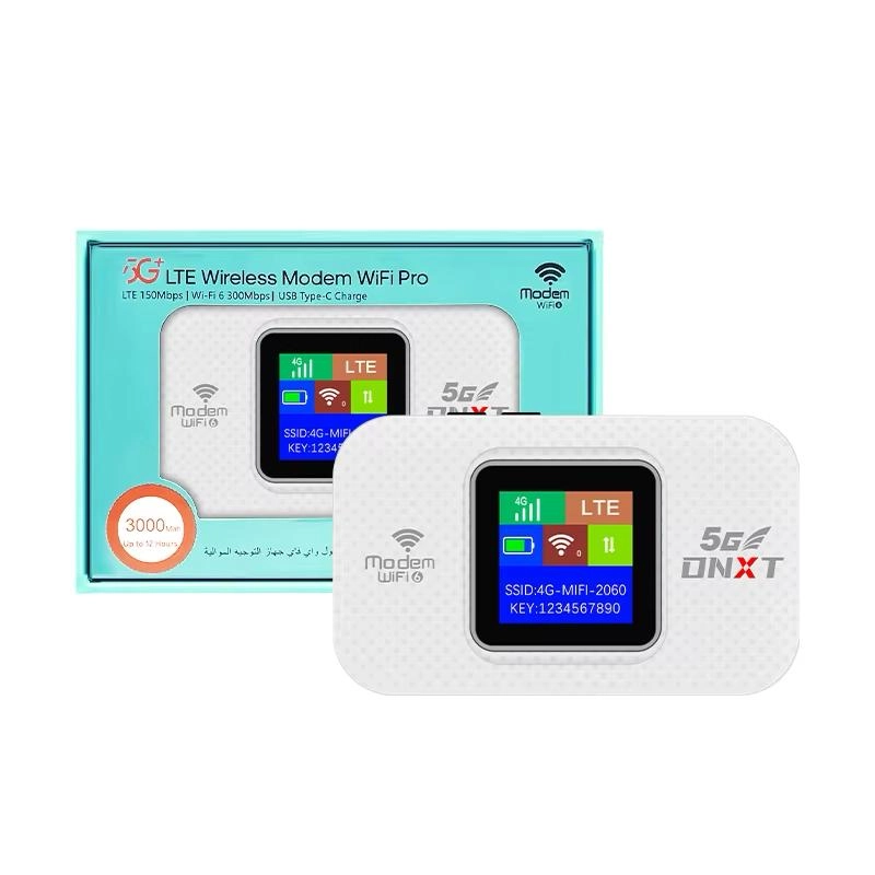 4G Mini Pocket E5785 Luxury WiFi Router, White arzon