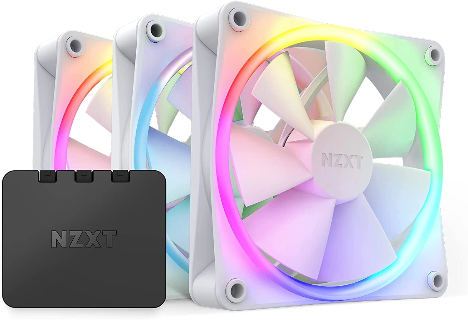NZXT F120RGB Triple White kompyuter korpusi ventilyatori arzon