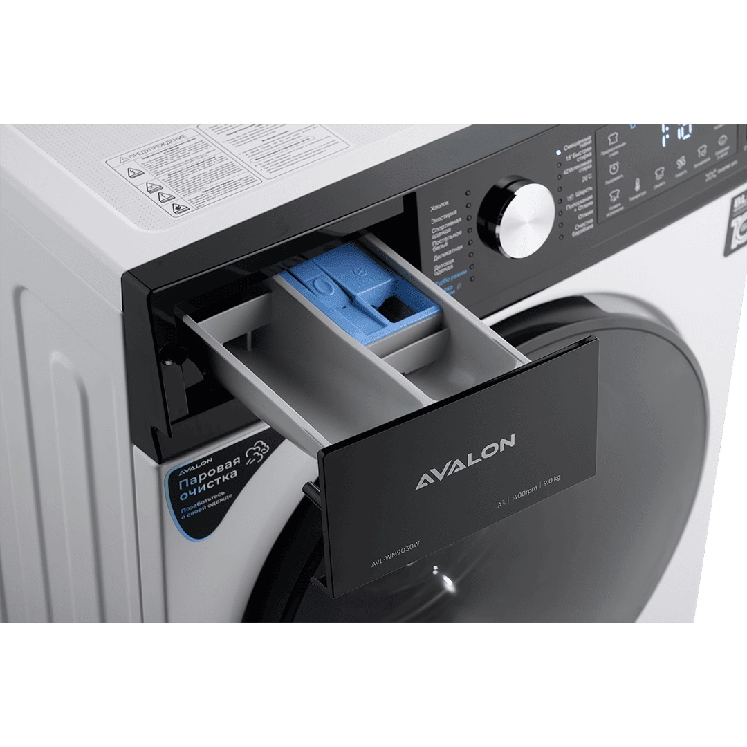 Avalon AVL-WM 9030 W 9 Kg Oq kir yuvish mashinasi arzon