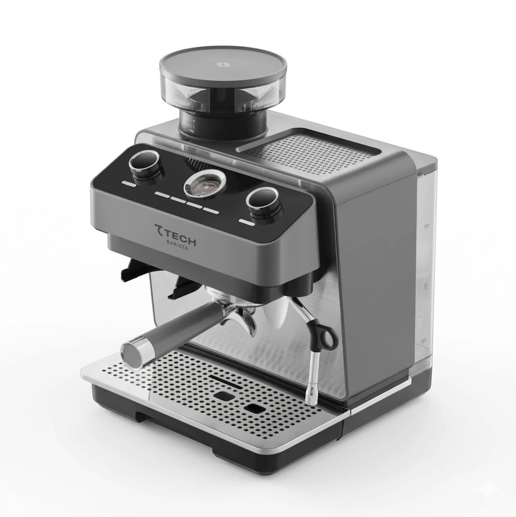 Кофемашина 7tech Barista Semi-Auto Series PLATINUM  7CM4PBARISTAS1 недорого
