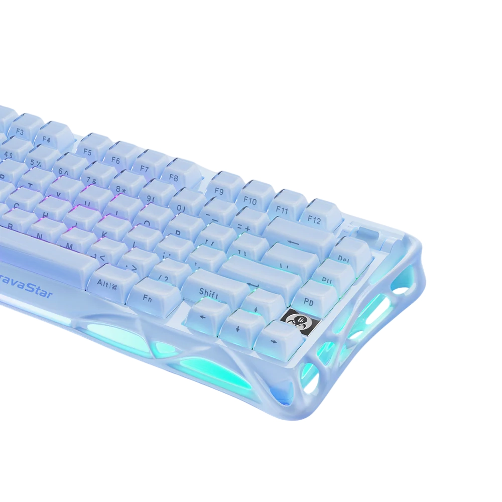 GravaStar Mercury K1 Special Edition o‘yin klaviaturasi (GS K1_BLU) , Ice Blue arzon