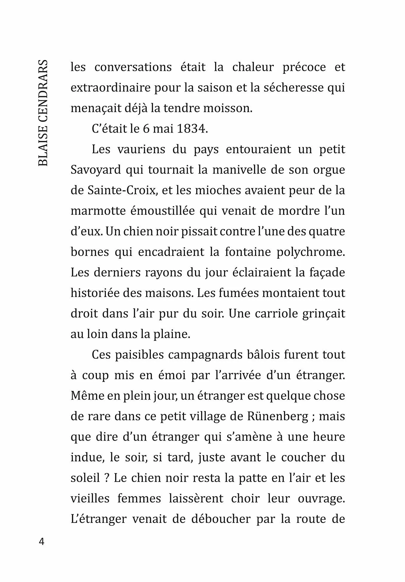 Blaise Cendrars: Lo'r onlayn