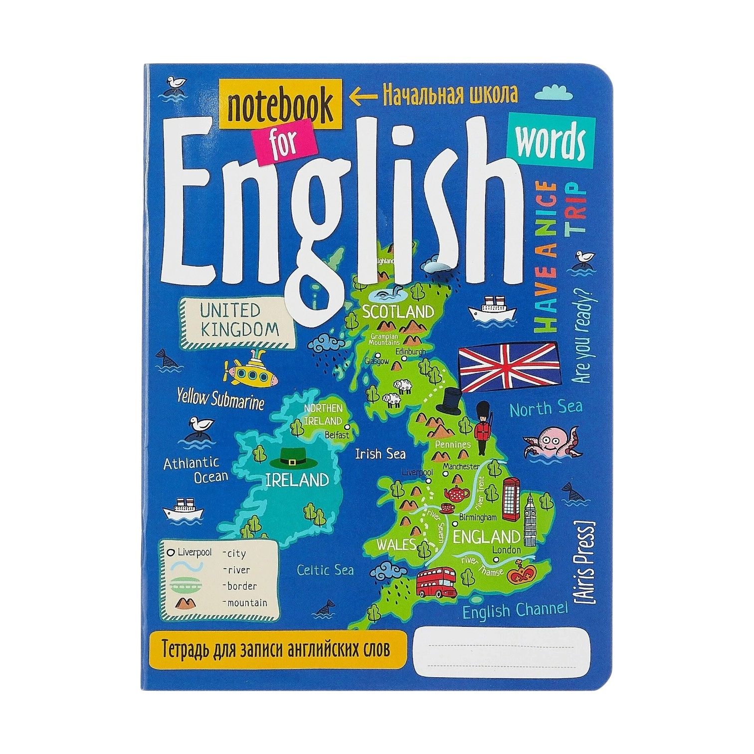 English Word Notebook: Travelling around England sotib olish
