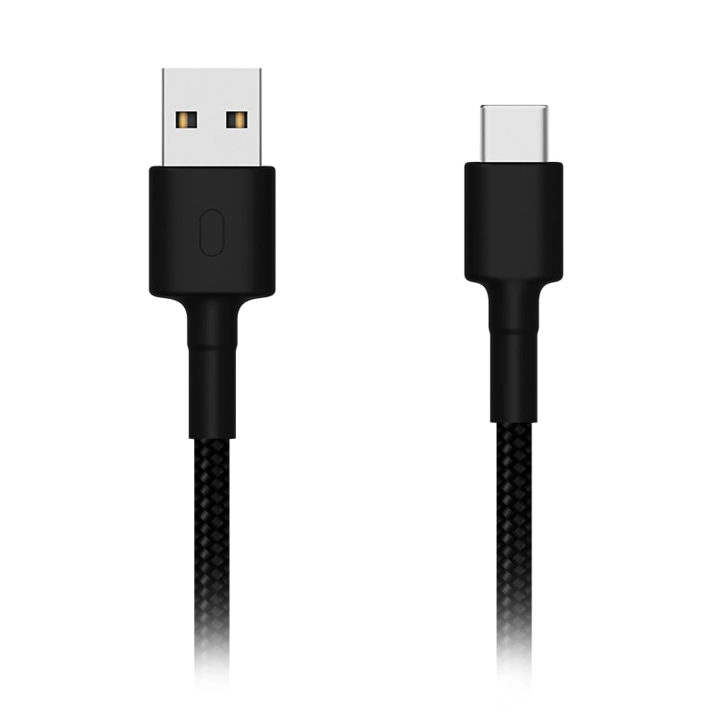 Mi Braided USB Type-C 100cm qora kabeli sotib olish
