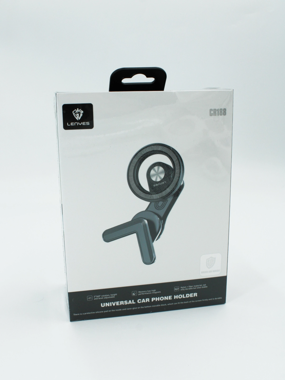 LENYES MagSafe CR188 avtomobil uchun magnitli telefon ushlagichi O'zbekistonda