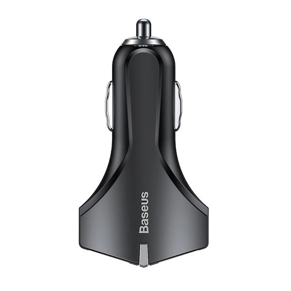 Baseus Small Rocket QC3.0 Dual-USB Car Charger CCALL-RK01 avtomobilda smartfon quvvatlagichi sotib olish