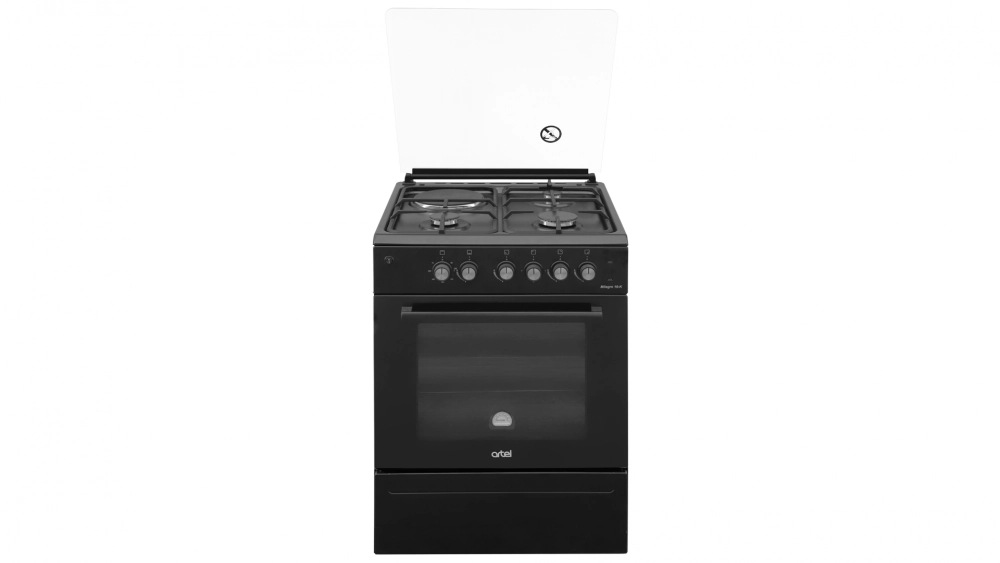 Artel Milagro 10-K cho‘yan panjarali qora elektr+gaz plitasi onlayn