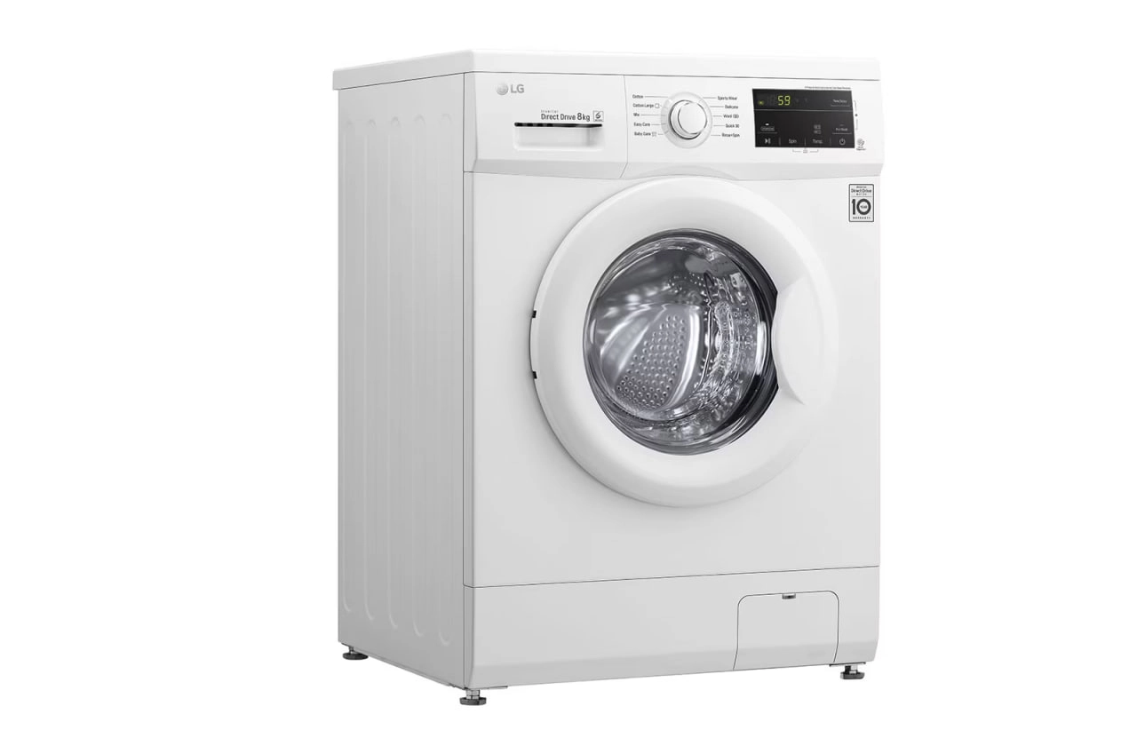 LG WJ3H20NTP 8 KG kir yuvish mashinasi O'zbekistonda