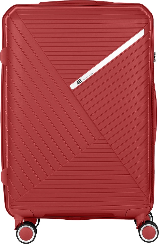 2E SIGMA (L+M+S) Red plastik chamadonlar to‘plami onlayn