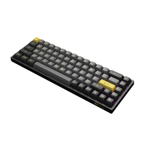 Клавиатура AKKO 3068B Plus Black&Gold CS Jelly Pink RGB онлайн