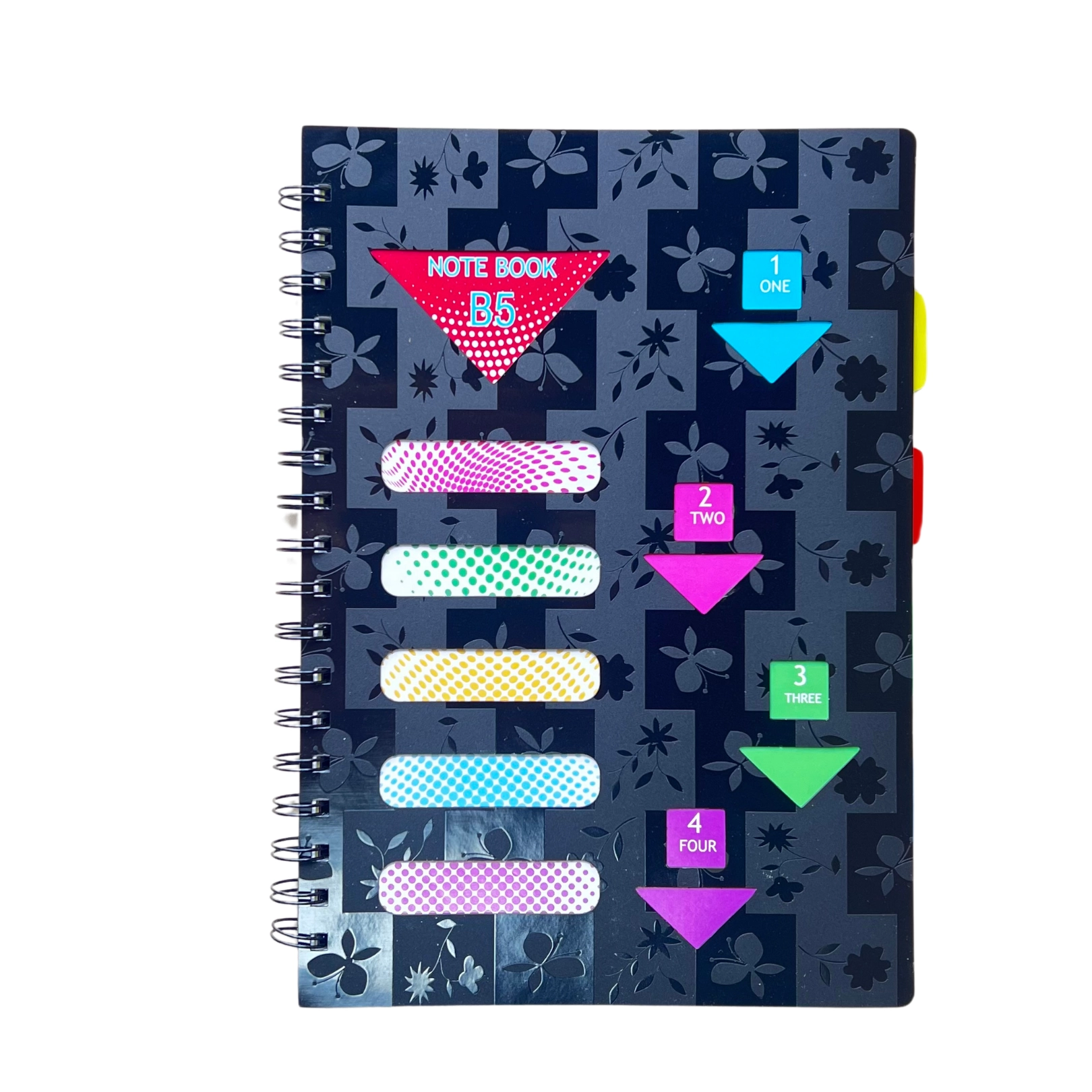 Notebook B5 qora yondaftari (130 varoq) sotib olish