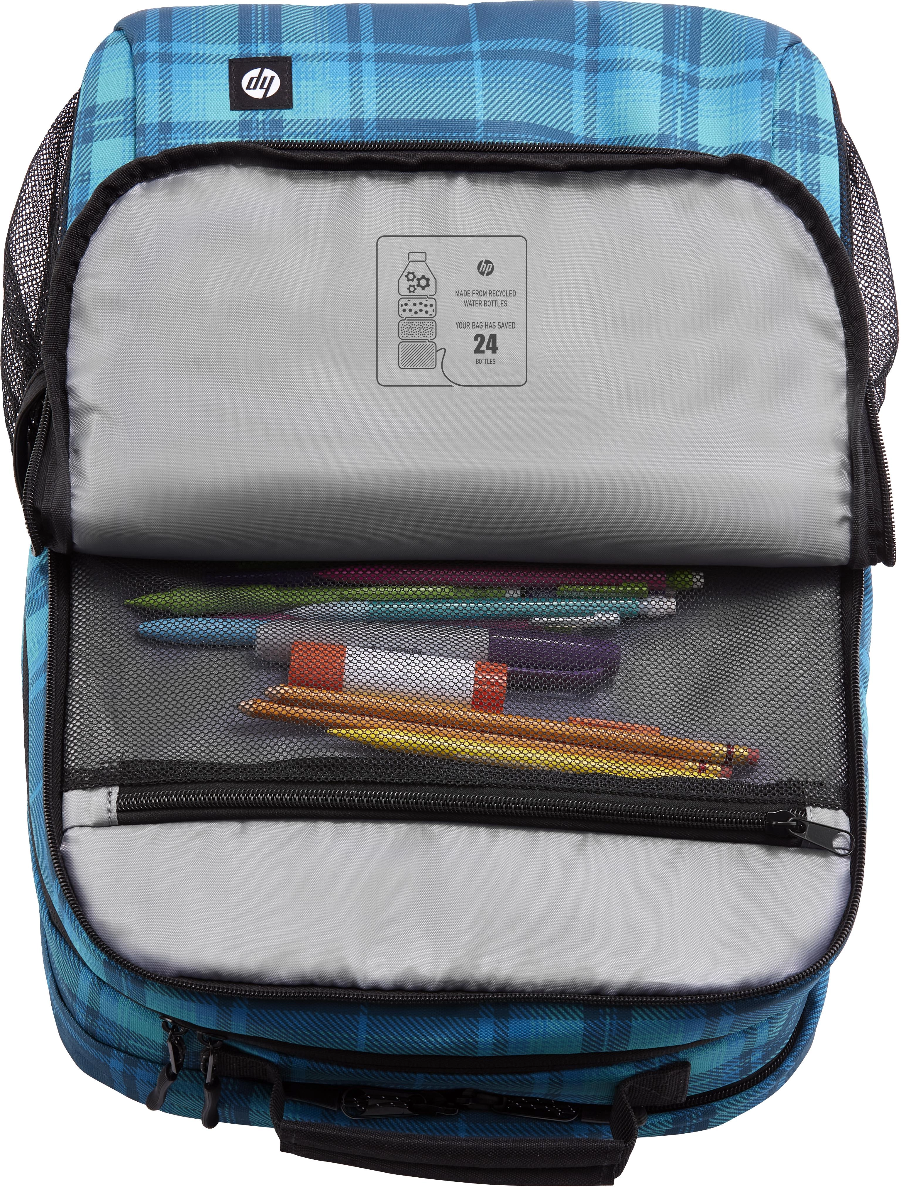 HP Campus XL Tartan Plaid Backpack onlayn