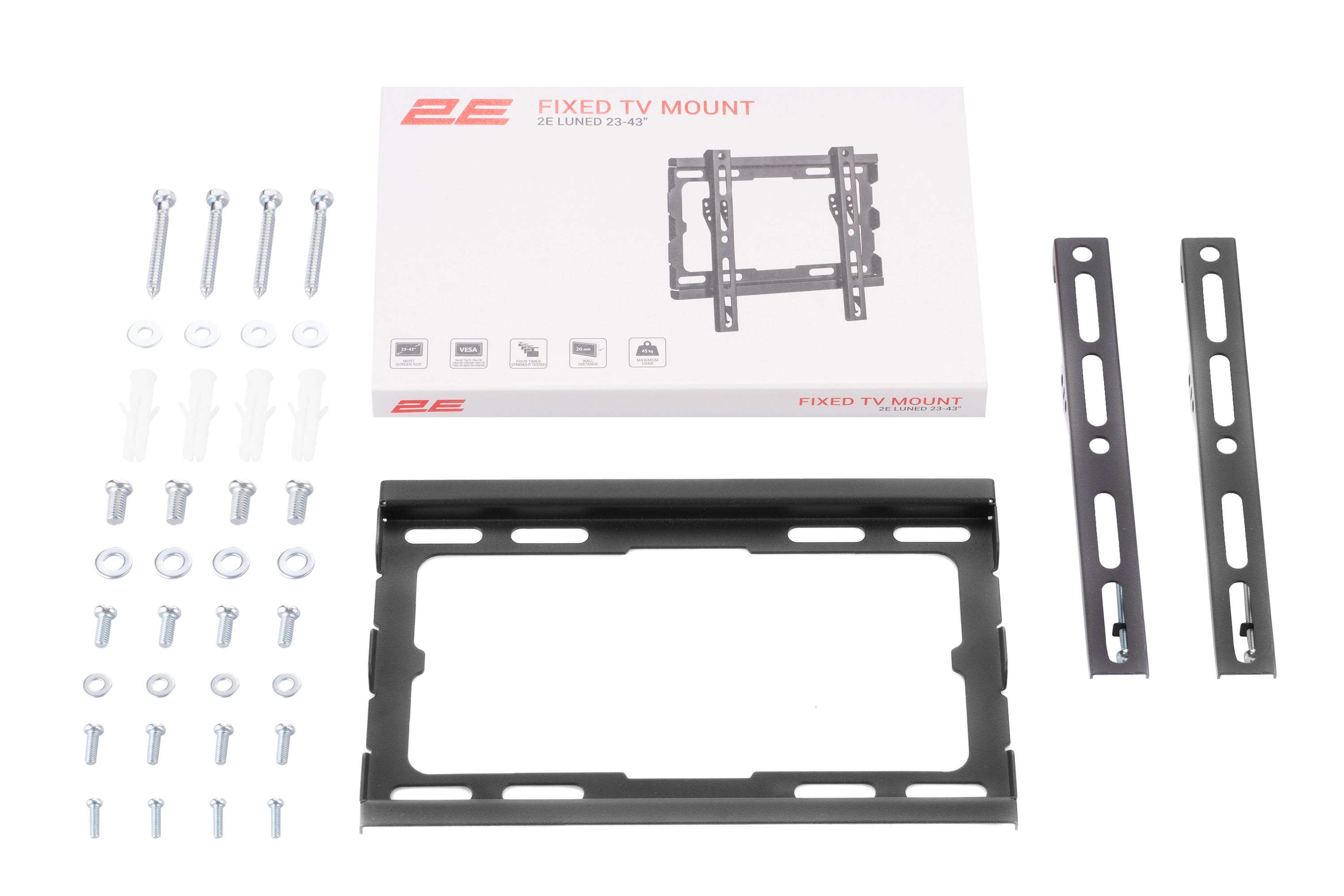 Ruxsat etilgan televizor o'rnatish moslamasi 2E, 23-43″ 2E Luned onlayn
