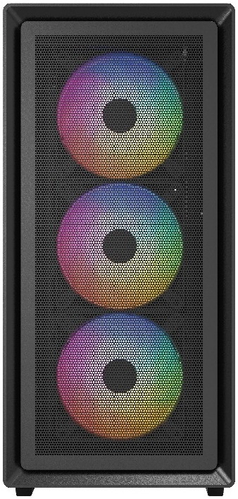 PowerCase Mistral AY4B ARGB CMAYB-A4 kompyuter korpusi  Black arzon