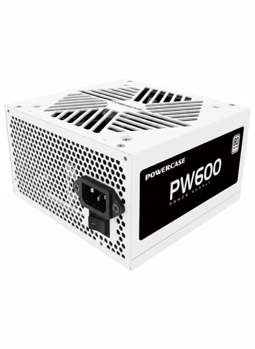Powercase PW600, 600W, 80+ Standart  quvvat bloki sotib olish