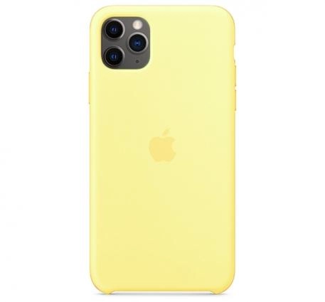 Чехол Silicone Case для iPhone 11 Pro, лимонный купить