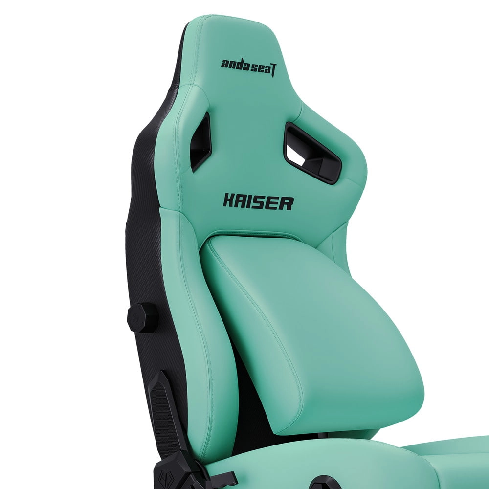 Игровое кресло Anda Seat Kaiser 4 Size L Green Premium PVC в Узбекистане