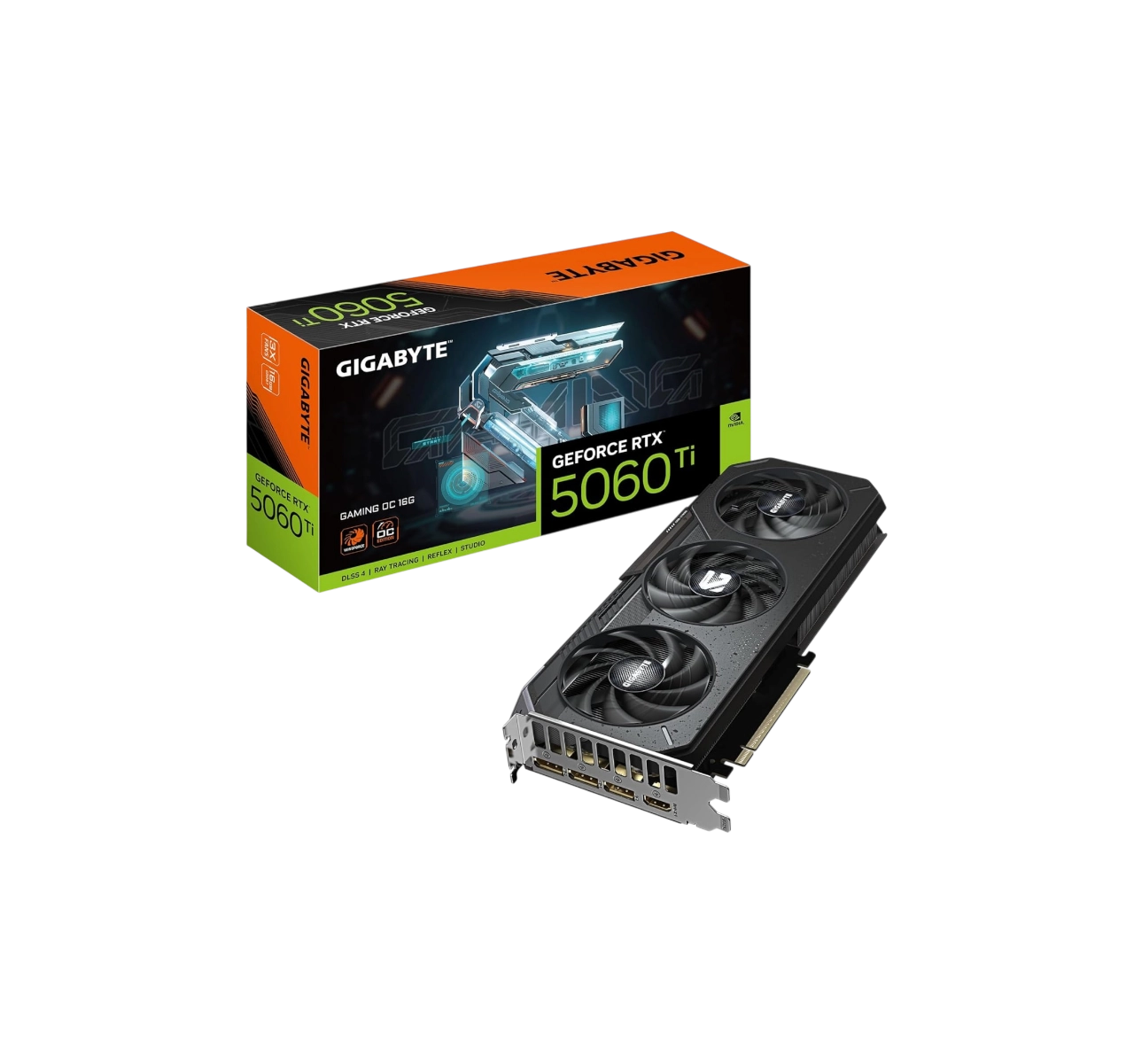 Материнская плата GIGABYTE RTX 5060 Ti GAMING OC 16GB GDDR7 128-bit Windforce 3X купить