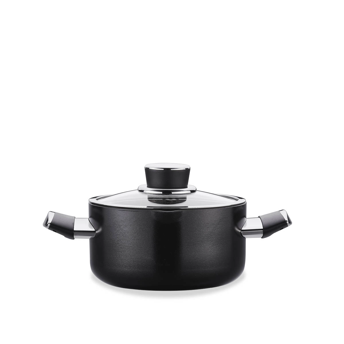 KORKMAZ LENA kastryulya shisha qopqog‘i bilan, 24×12,5 sm (A3882) sotib olish