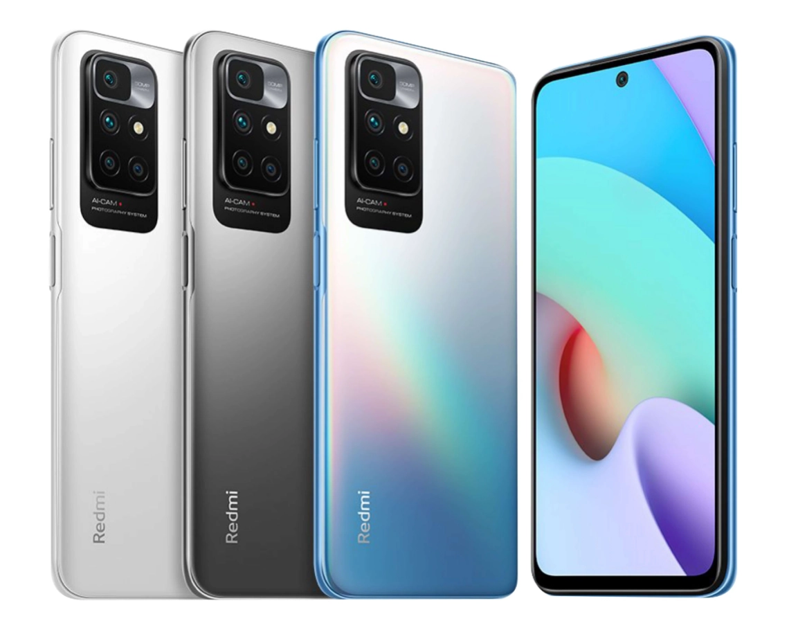 Смартфон Xiaomi Redmi 10 4/64GB Белая галька рассрочка