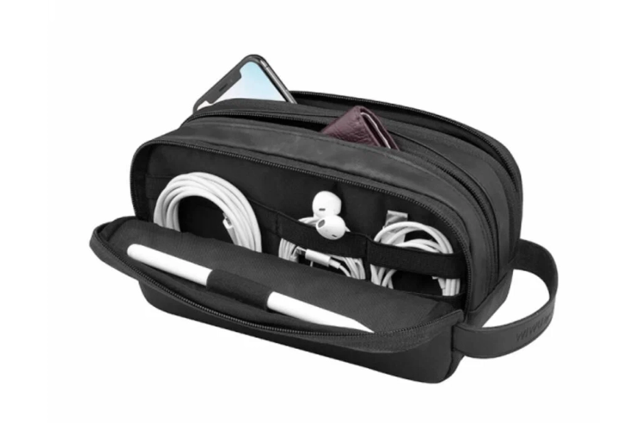 Сумка Wiwu Salem Travel Pouch, Black рассрочка