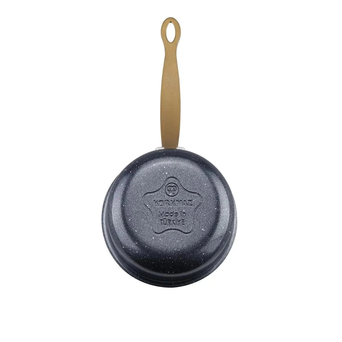 Korkmaz Hanedan 9 sm, zanglamaydigan po‘lat, PTFE yopishmaydigan qoplama, sous tovasi (A2971-1) , Black onlayn