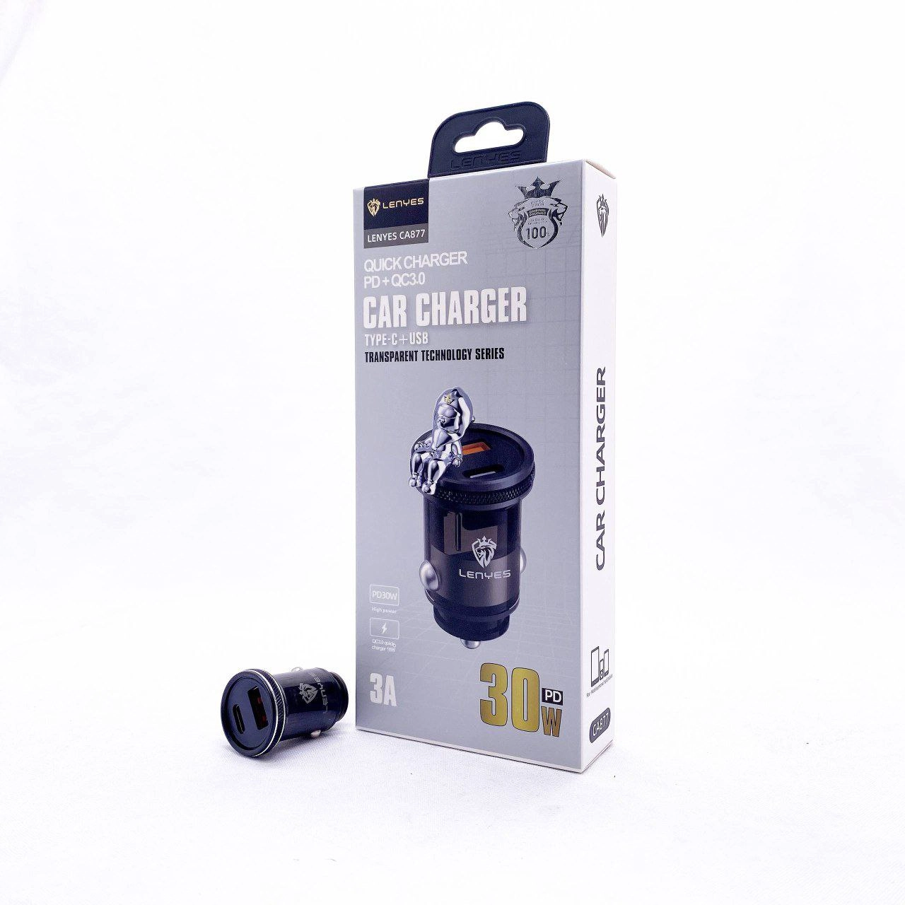 LENYES USB/PDCA877 30W avtomobil zaryadlovchi sotib olish
