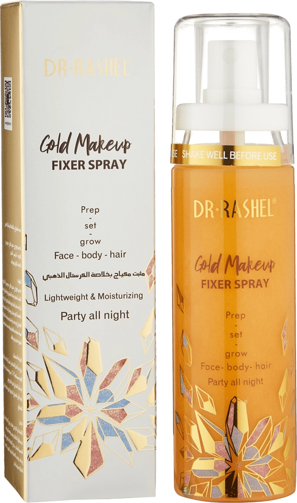 Gold Makeup Fixer Spray (100ml)  - makiyaj fiksatori O'zbekistonda