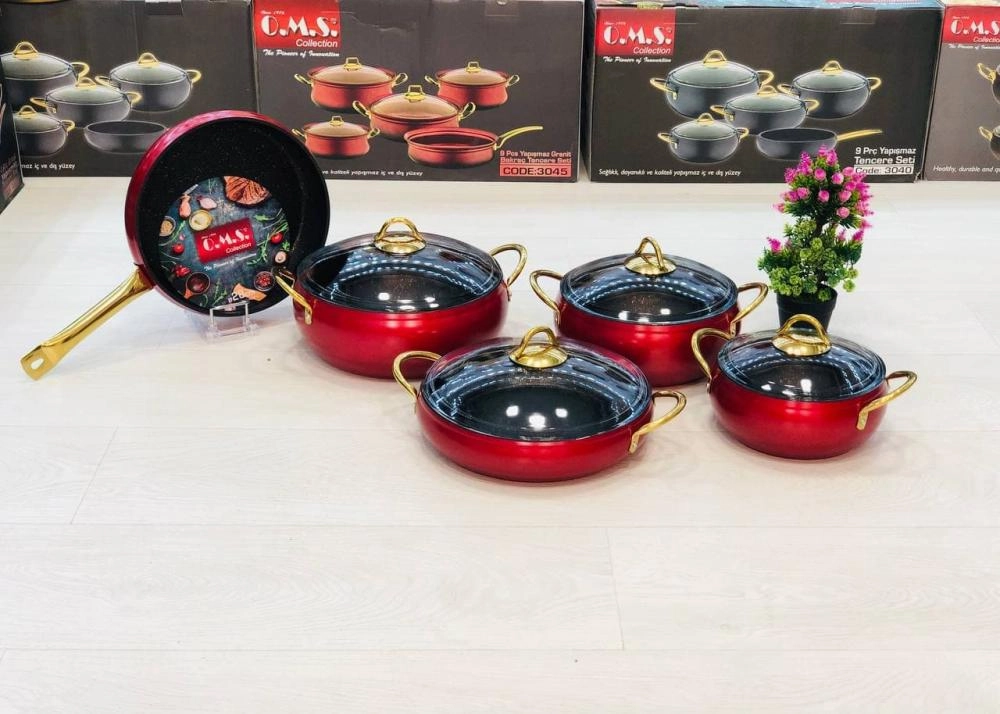 Набор кухонной посуды OMS Collection 3040 (6 предметов) в Узбекистане