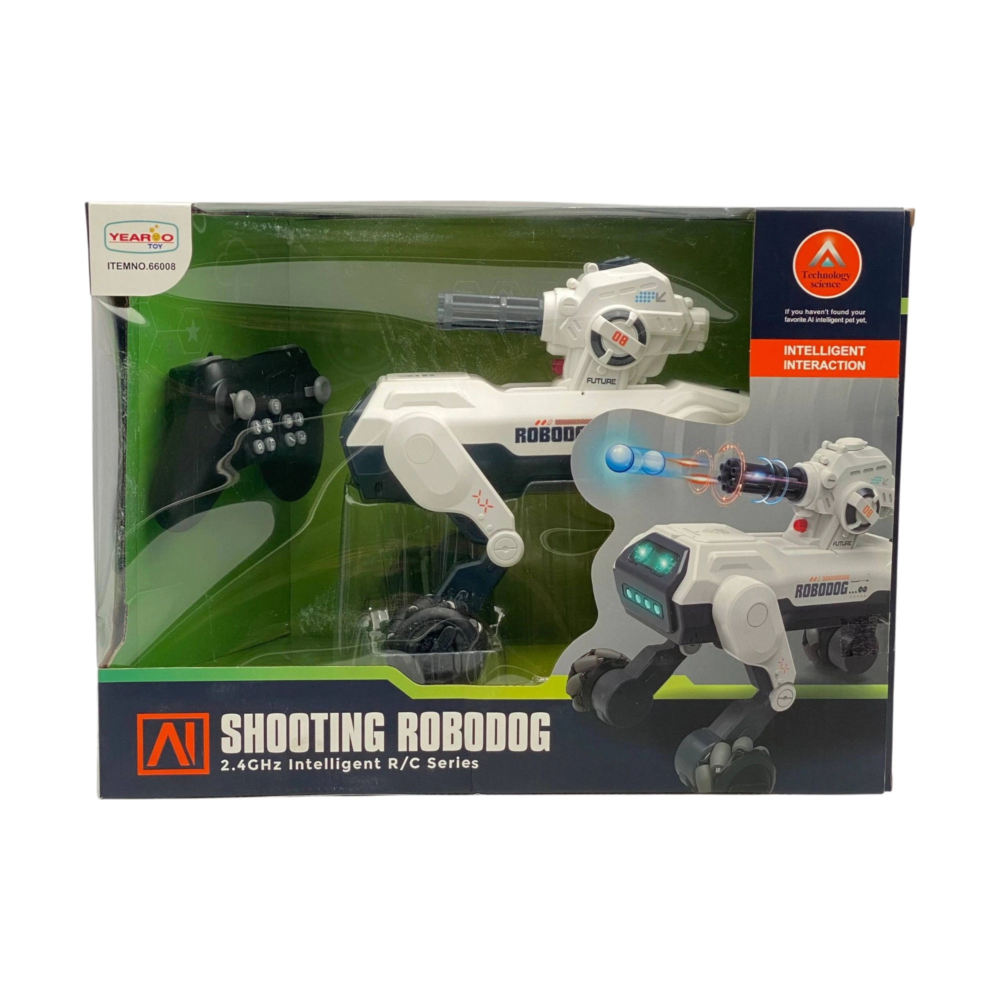 Aqlli robot it Shooting Robodog 2.4 GHz R/Z Series o'yinchog'i arzon