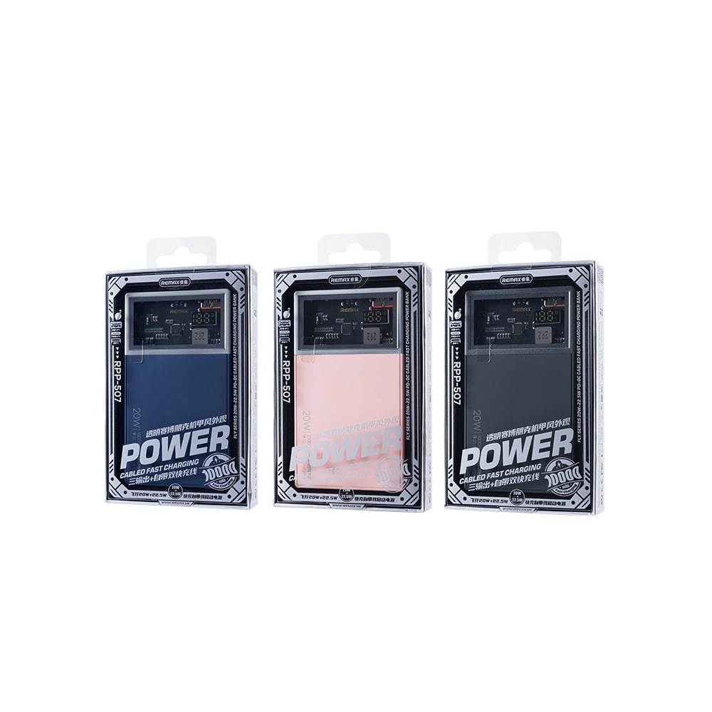 Внешний аккумулятор Remax RPP-507 10000mAh синий недорого