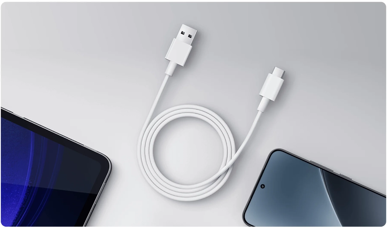 Kabel Xiaomi Mi USB-C Cable 1m , White bo'lib to'lash