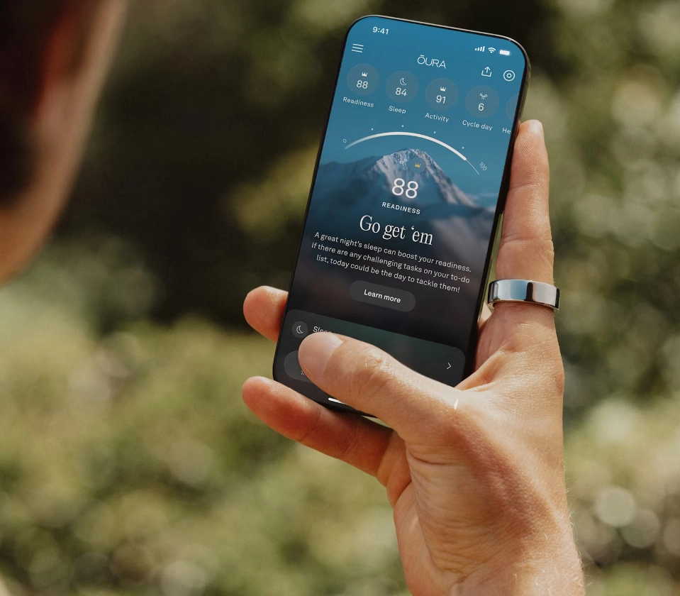 Smart uzuk Oura Ring 4, 9 razmer, Black arzon