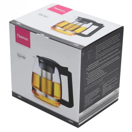 Заварочный чайник с фильтром 600мл FISSMAN рассрочка